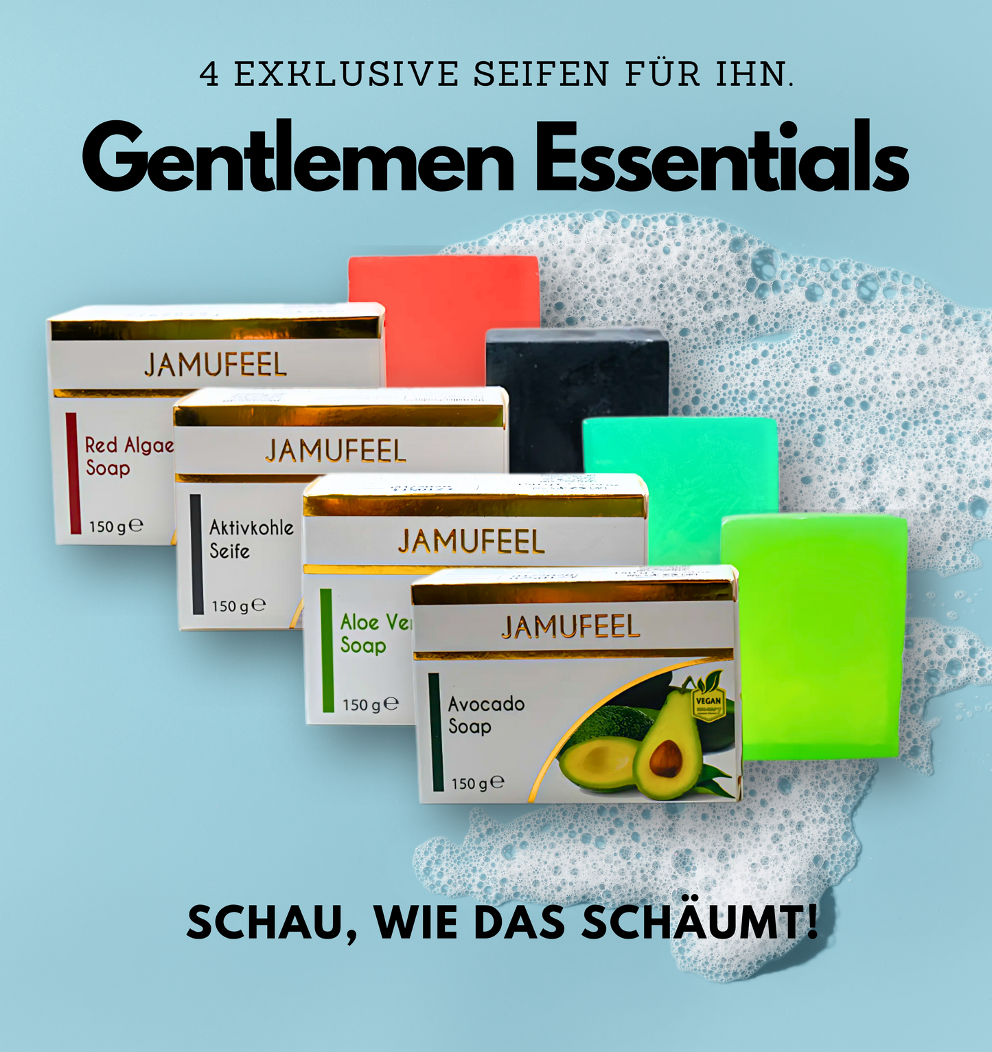 Gentlemen Essentials (4 exklusive Seifen für Ihn)