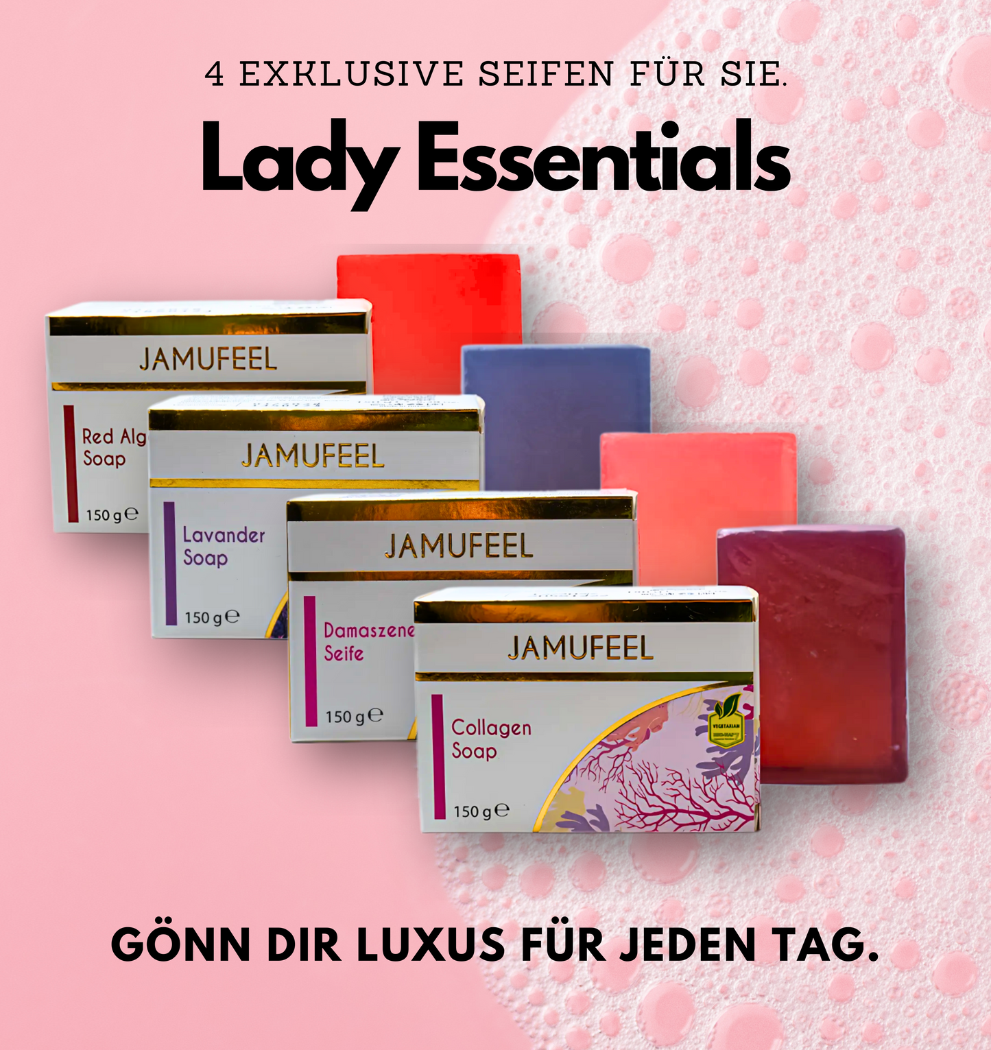 Lady Essentials (4 exklusive Seifen für Sie)