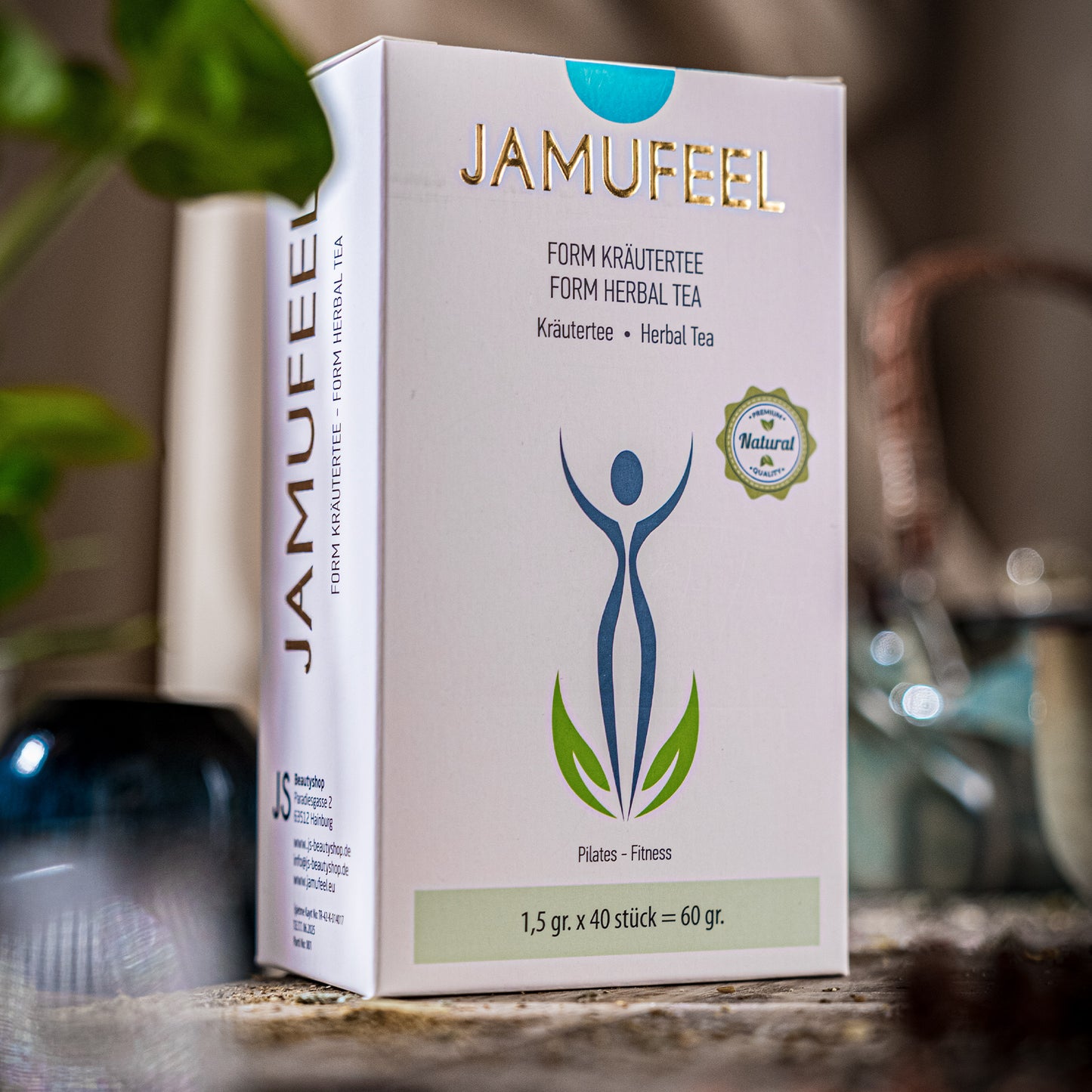 Kräutertee mit grünem Tee & Koriandersamen
