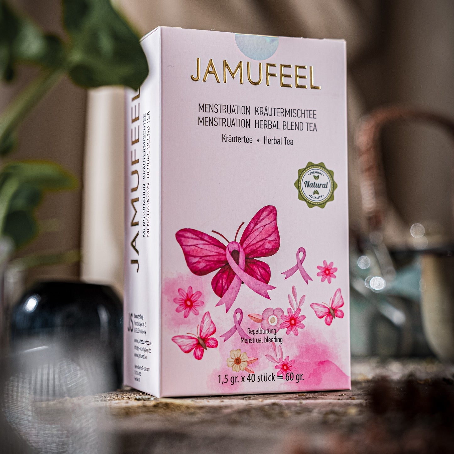 Kräutertee mit Mönchspfeffer & Schafgarbe