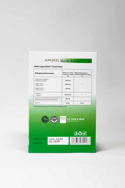 Matcha Collagen Typ I & III