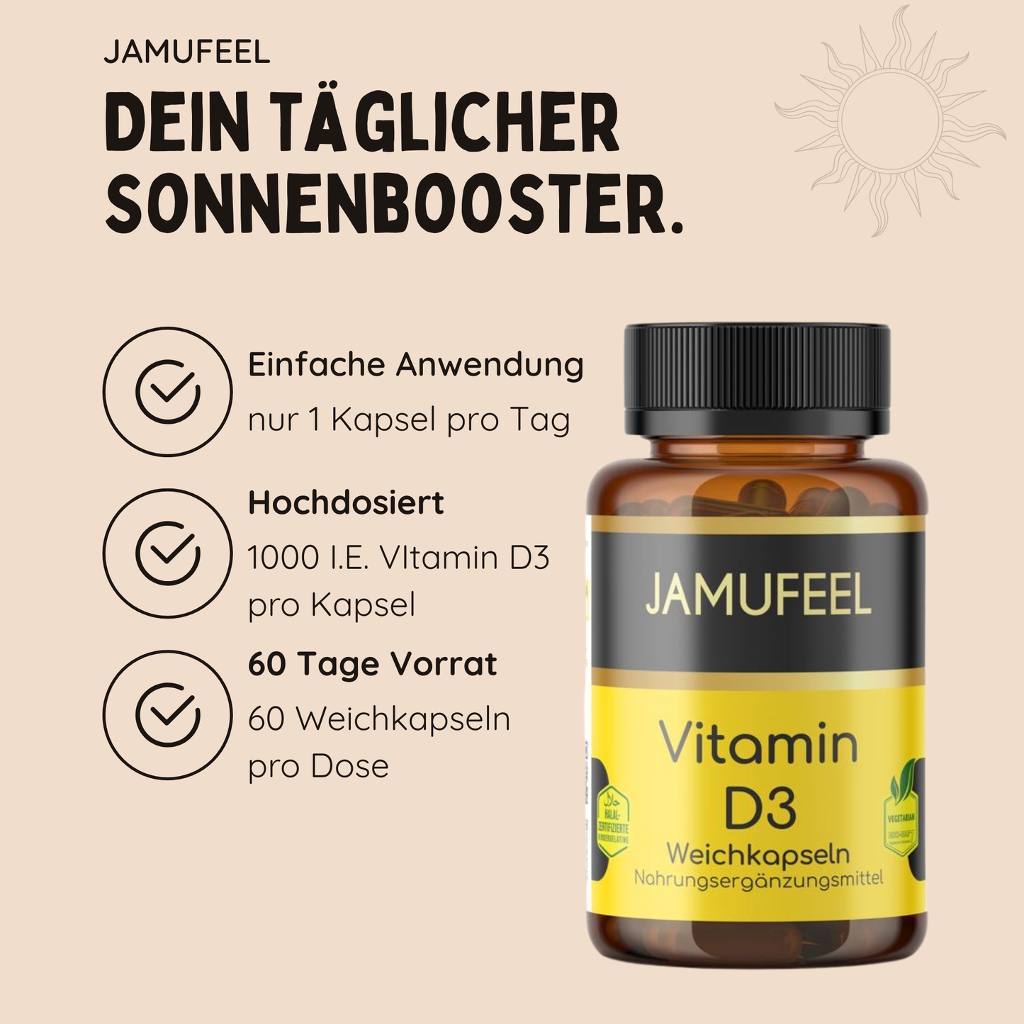 Vitamin D3 Kapseln